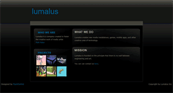 Desktop Screenshot of lumalus.madparker.com